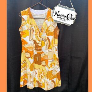 91 (VWC) Vintage. Handcrafted. Smock. Blouse. 1960. Europe. Rare Find.